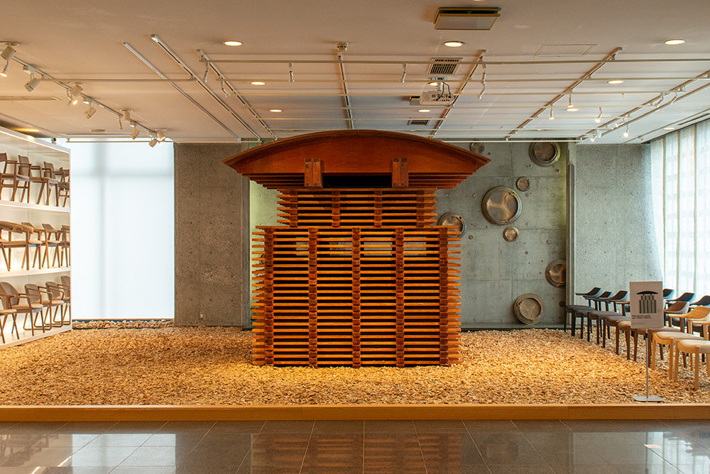 ミケーレ・デ・ルッキ展のインスタレーションが旭川ショップでご覧いただけます