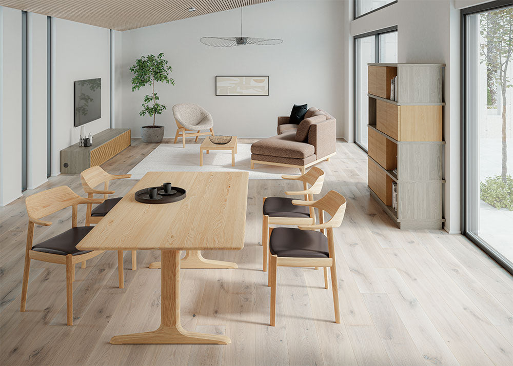 無垢テーブルのある暮らし