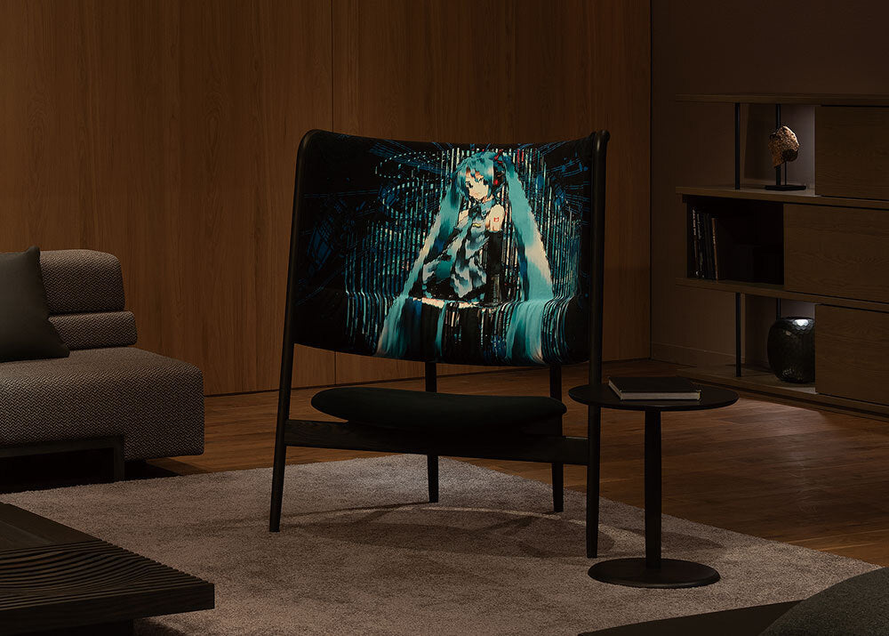 「初音ミク アートチェアー」7月18日より数量限定発売!