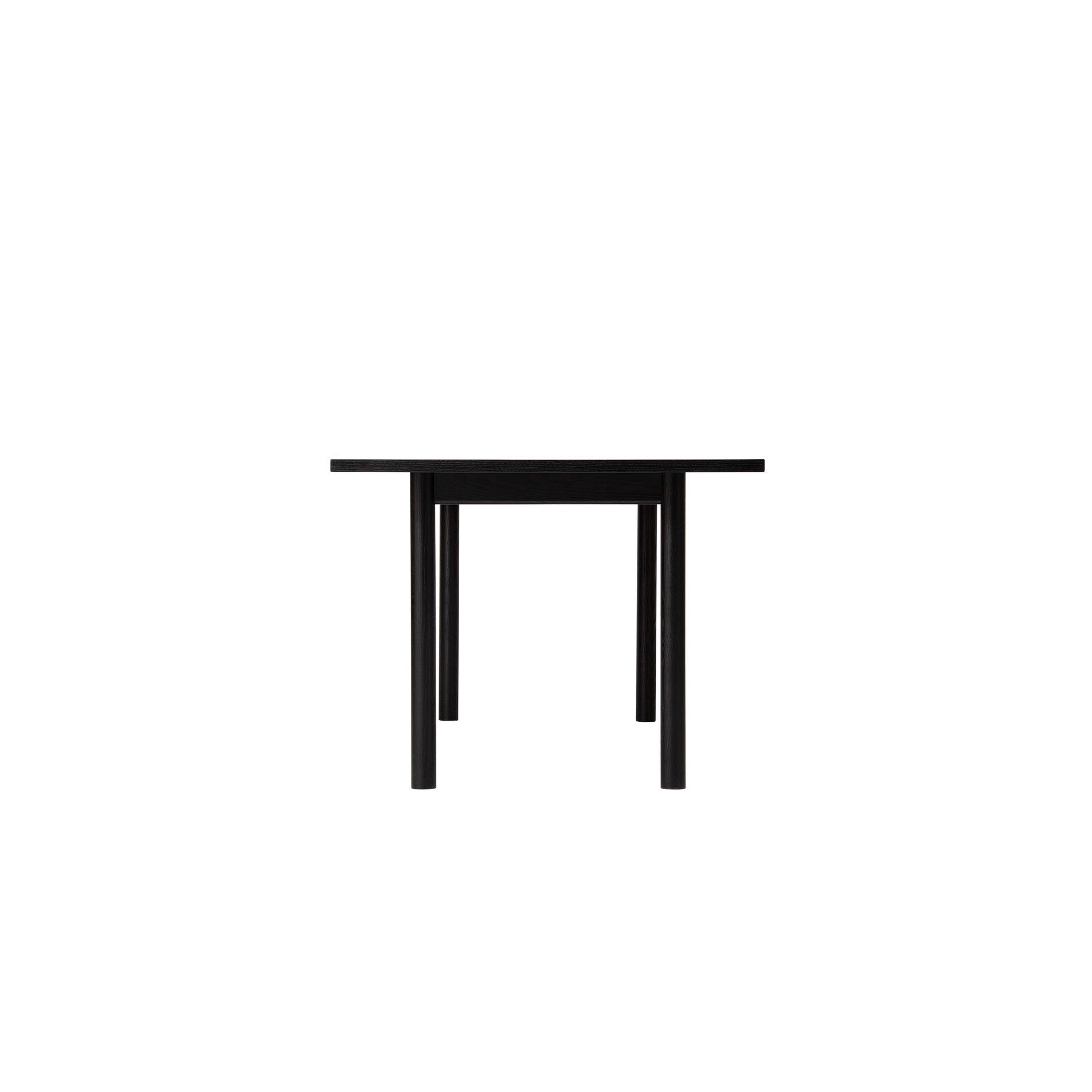 テーブル(リノリウム) 220×90　樹種・塗装：北海道タモ BL　天板リノリウム：ホワイト(4176)