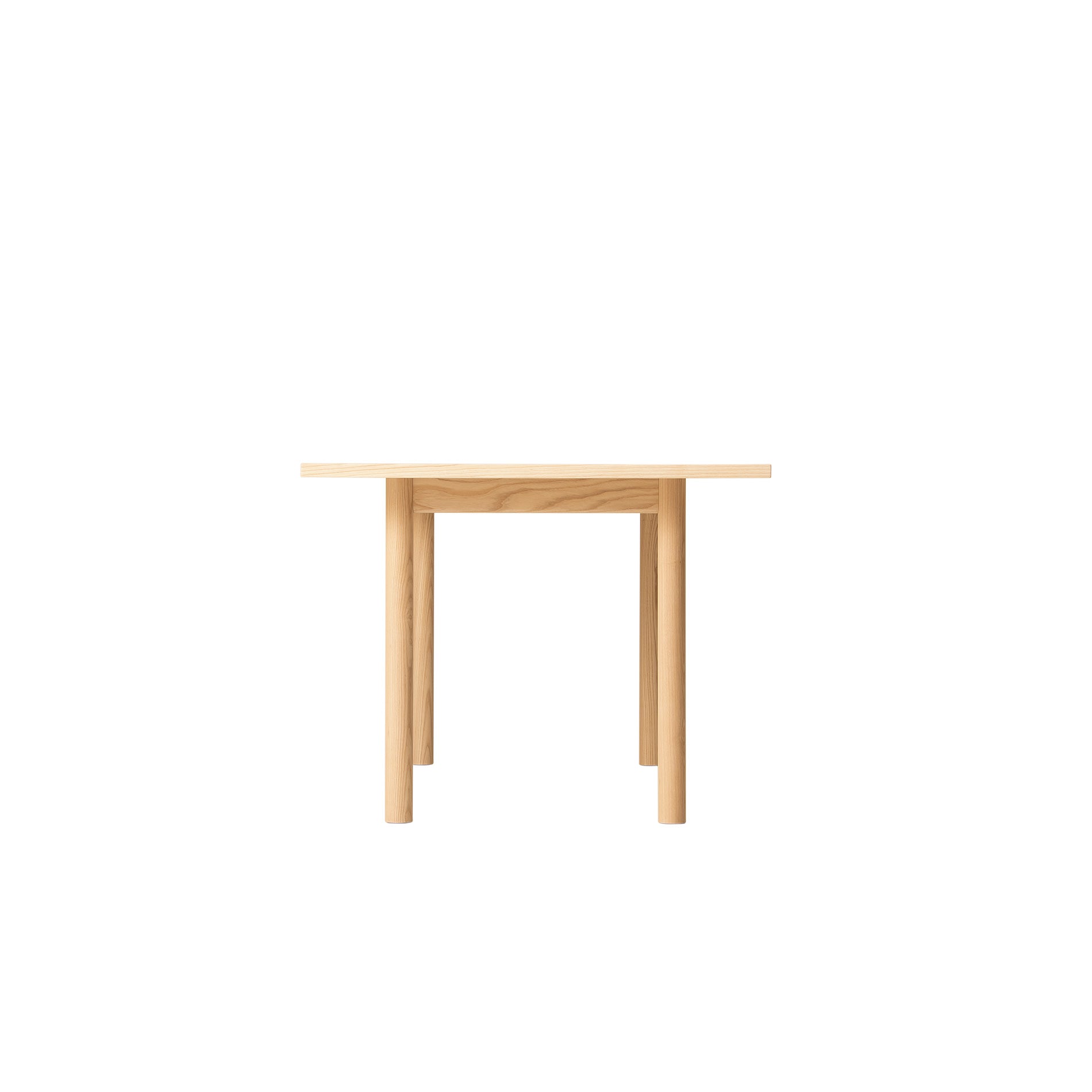 テーブル 160×90　樹種・塗装：北海道タモ WNF
