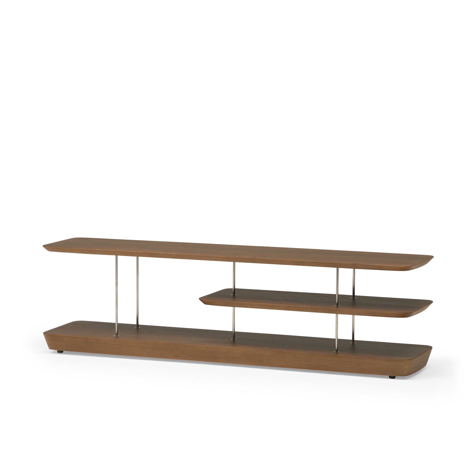 シェルフ160(S) 樹種・塗装:ウォルナット CW