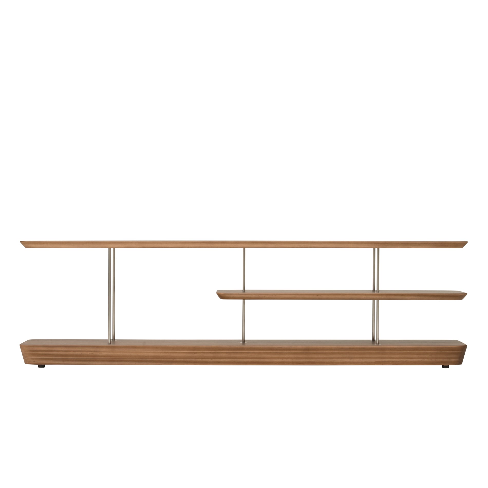 シェルフ160(S) 樹種・塗装:ウォルナット CW