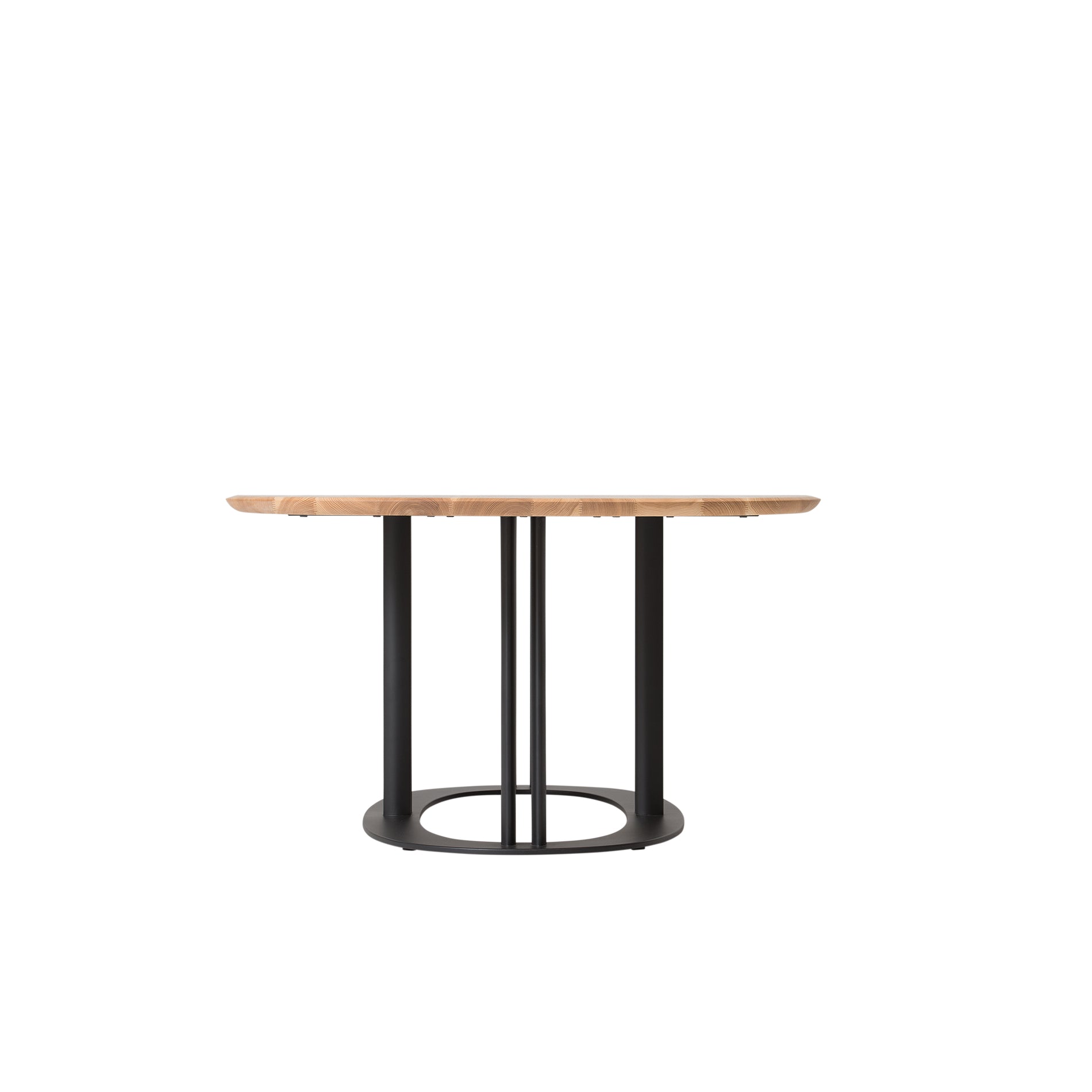 テーブル  220×120　樹種・塗装：北海道タモ OFN　脚：サテングレー(S-GY)