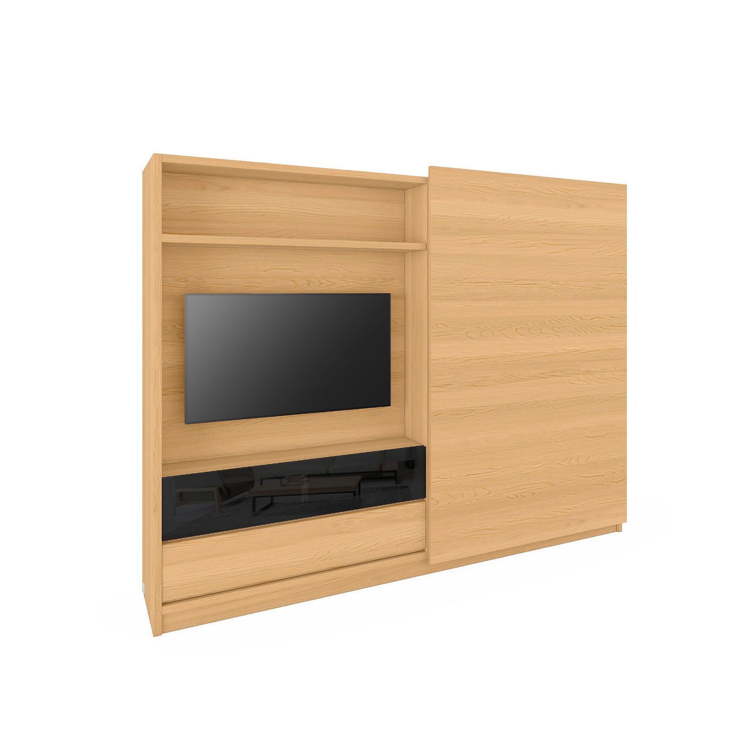 SD-101-021(巾2370 奥453 高1845) 樹種・塗装:北海道ナラ NF