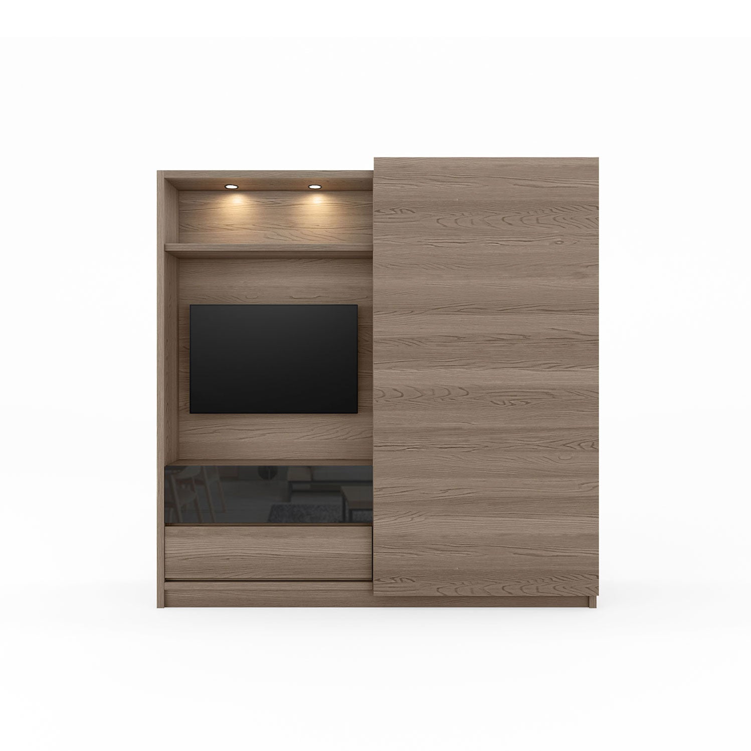 SD-106-025(巾1810 奥453 高1845) 樹種・塗装:北海道ナラ GY