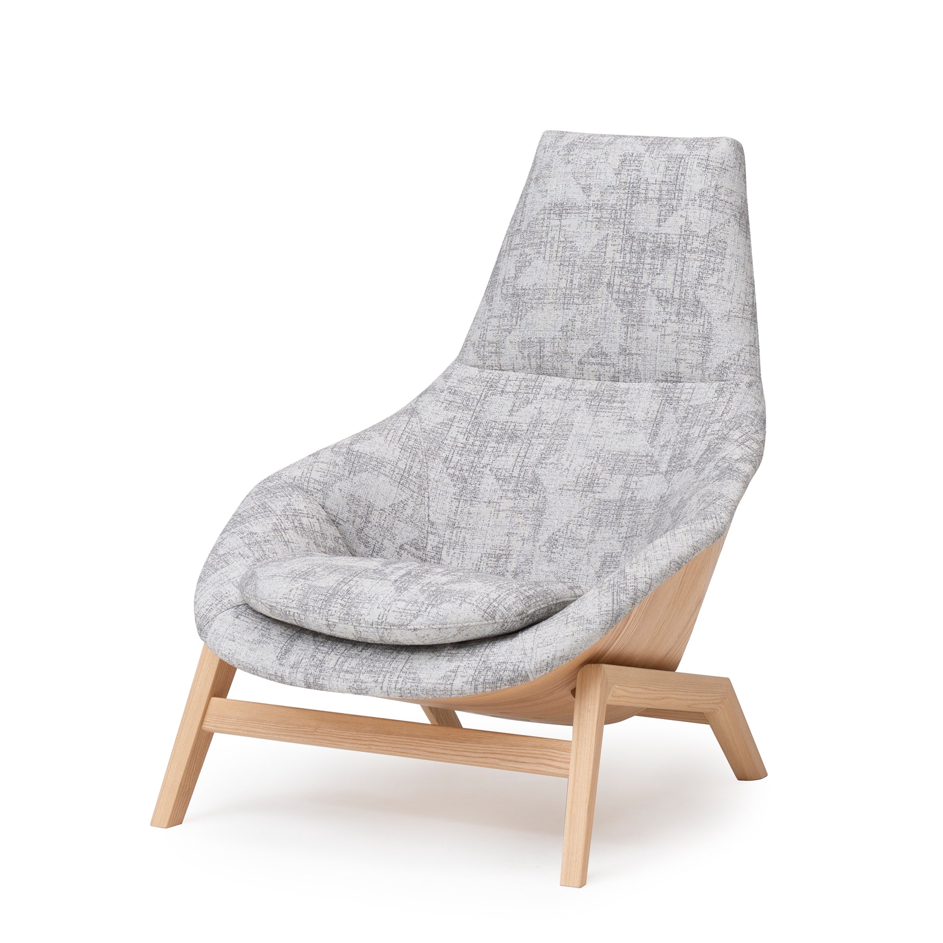 樹種・塗装:北海道タモ NF 張地:カメリアGY/F2