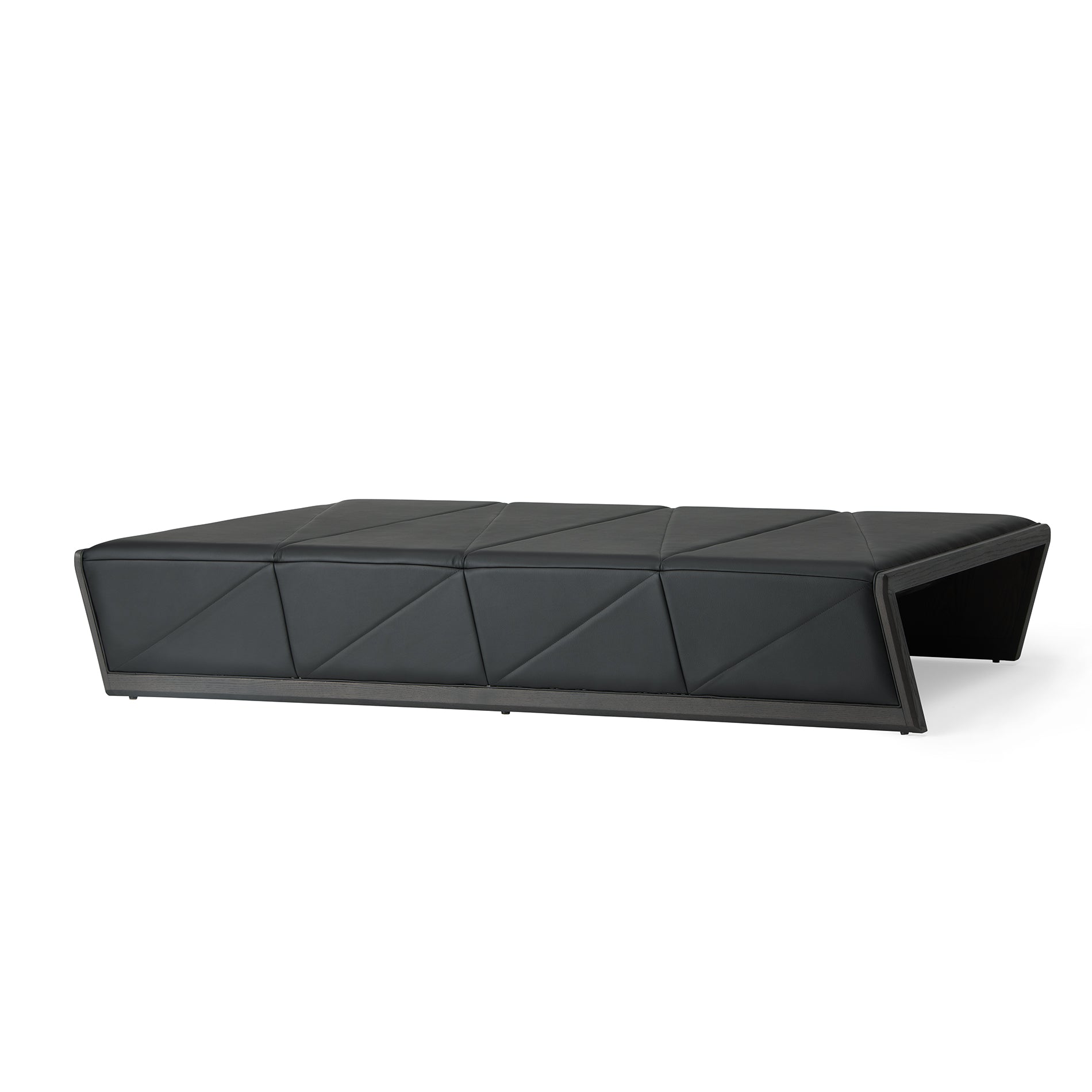 ソファーベンチ 230 樹種・塗装:北海道タモ DGY 張地:MG-BL/L3