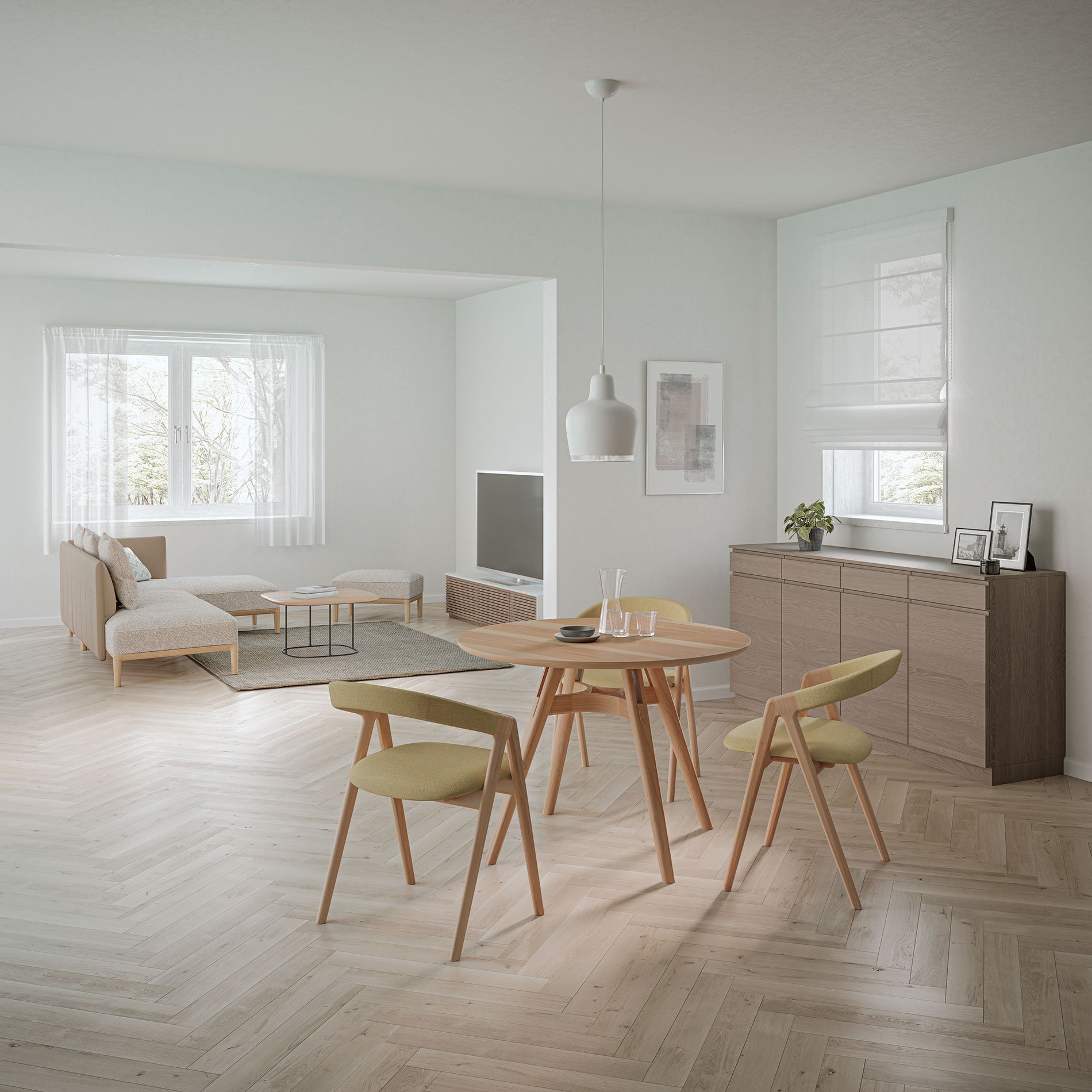 樹種・塗装:北海道カバ NF 張地:アガモット LGN/F4