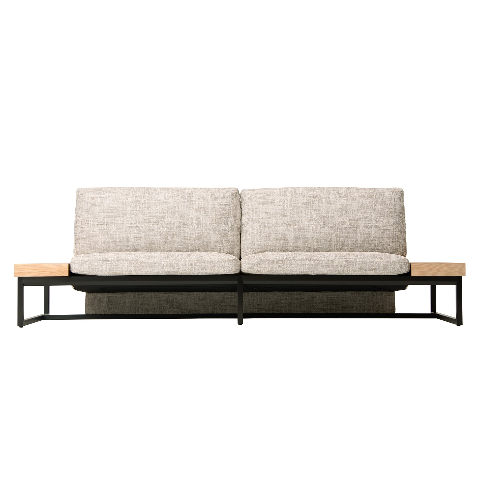 ソファー 240 樹種・塗装:北海道タモ NF 張地:カメリア WT/F2