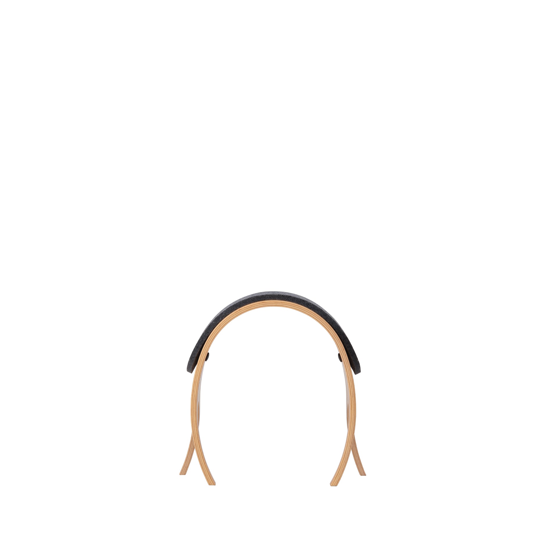 スツール(小) 樹種・塗装:北海道カバ NF 座:グレー