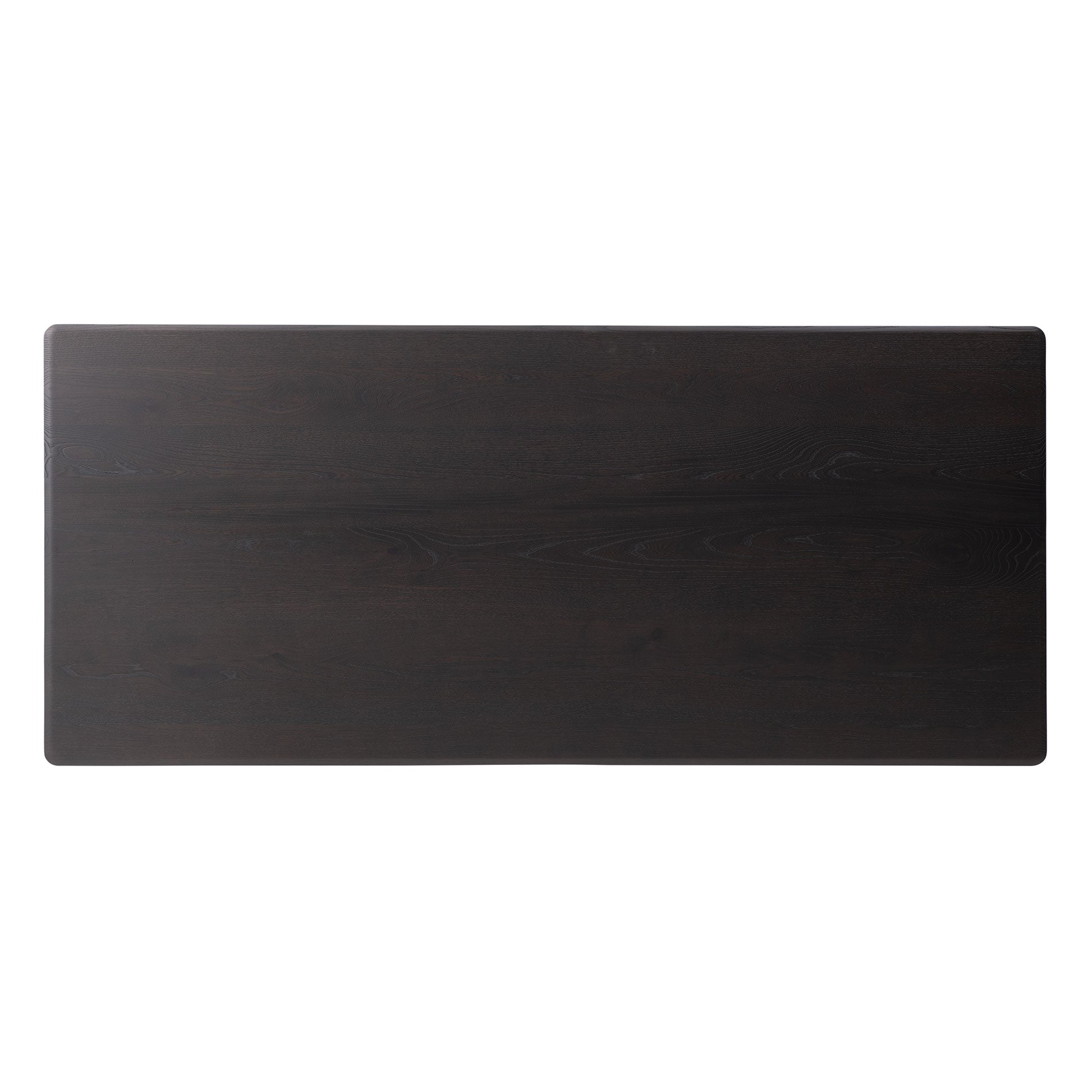 T脚ソリッドテーブル 210×95 樹種・塗装:北海道ニレ DGY