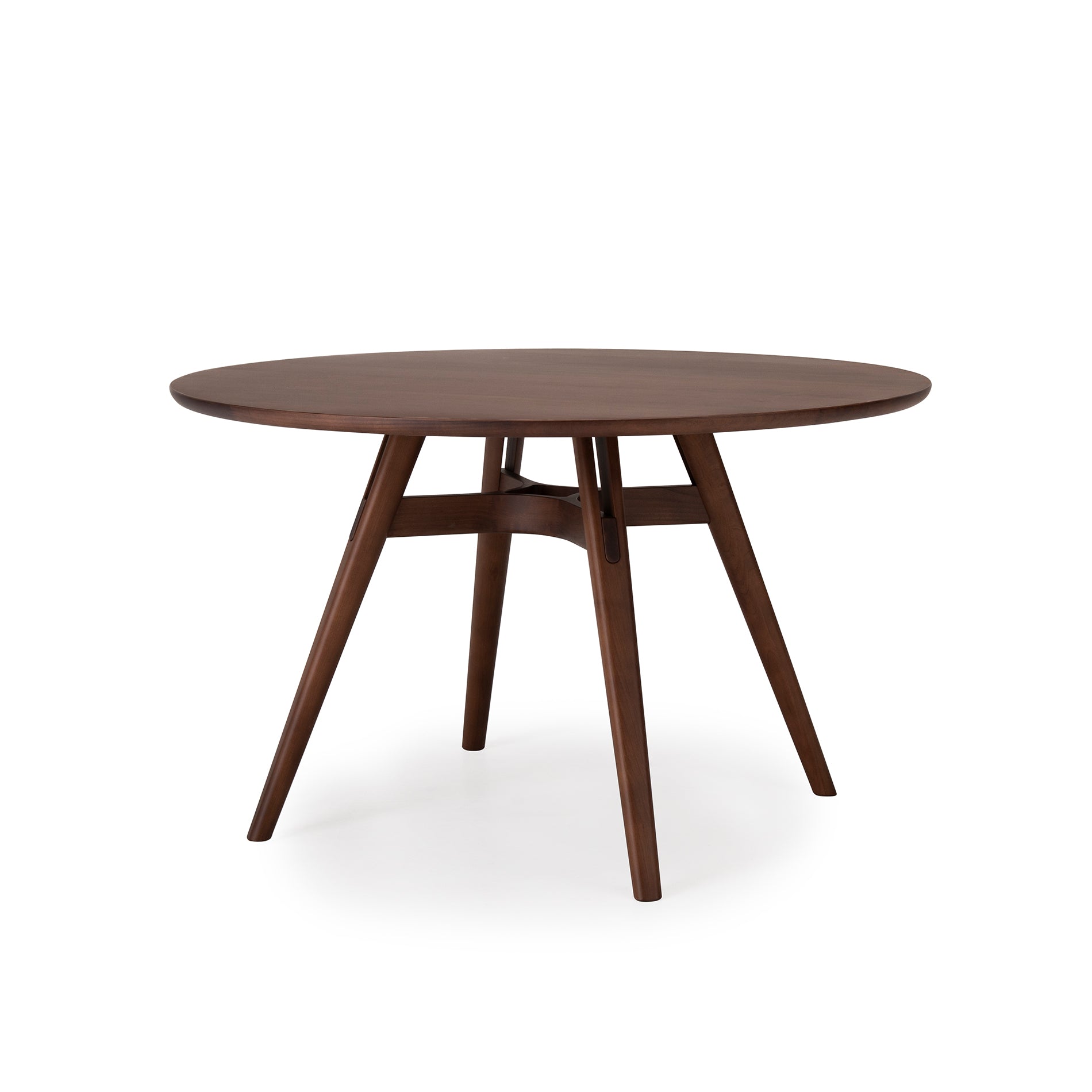 ラウンドテーブル Φ120 樹種・塗装:北海道サクラ MBR