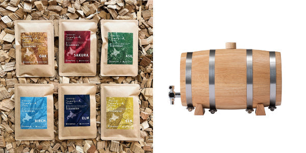 2月6日〜 旭川まちなか焚き火フェスで北海道燻製珈琲と北海道バレル 洋酒樽を販売