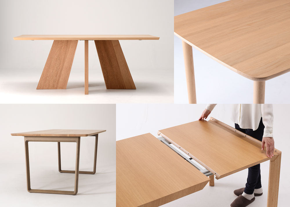 チャートで選ぶダイニングテーブル【四角テーブル編】