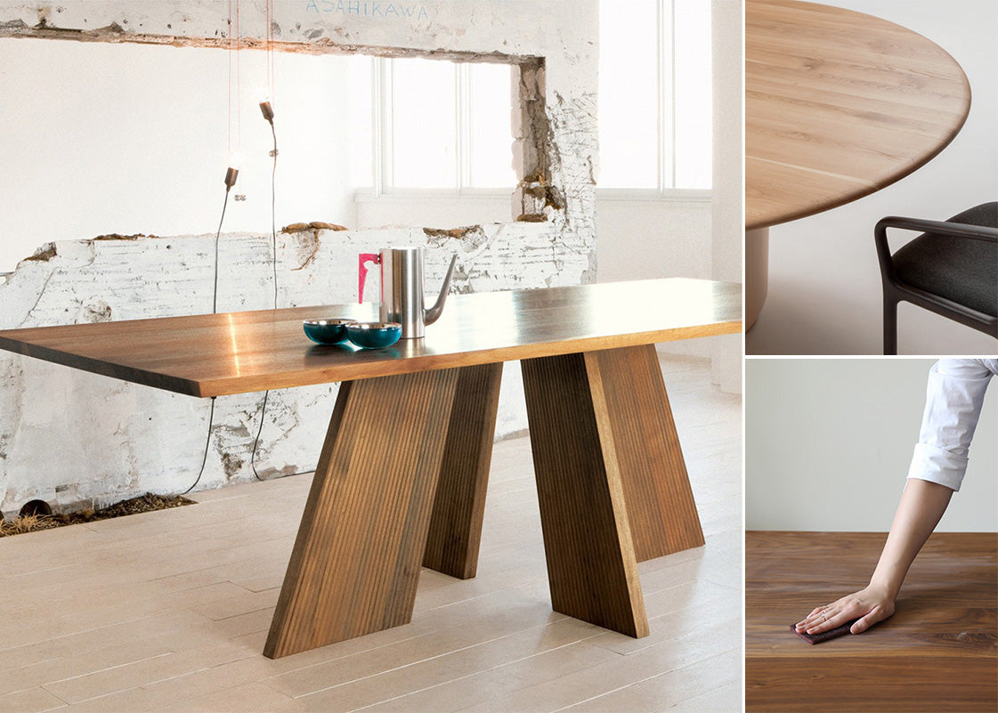 環境にやさしい無垢テーブルの特長と使い方