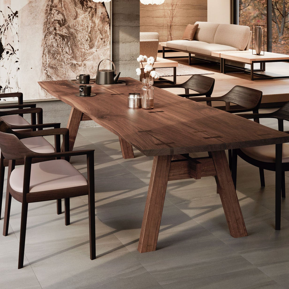 無垢 ダイニングテーブル｜カンディハウス｜CondeHouse