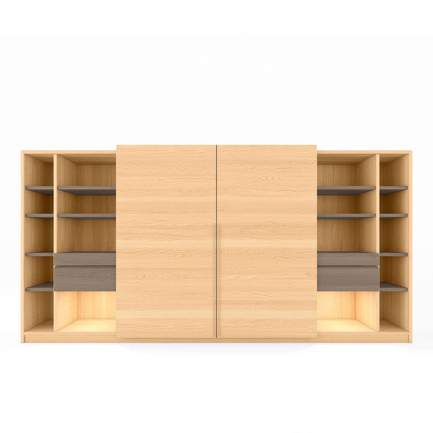 SD-107-412（巾3660 奥453 高1845）　樹種・塗装：北海道ナラ WNF + 北海道ナラ GY