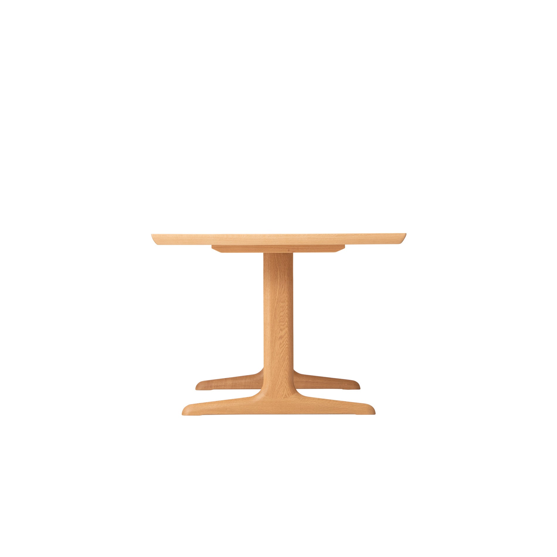 T脚テーブル 180×90　樹種・塗装：北海道ナラ NF