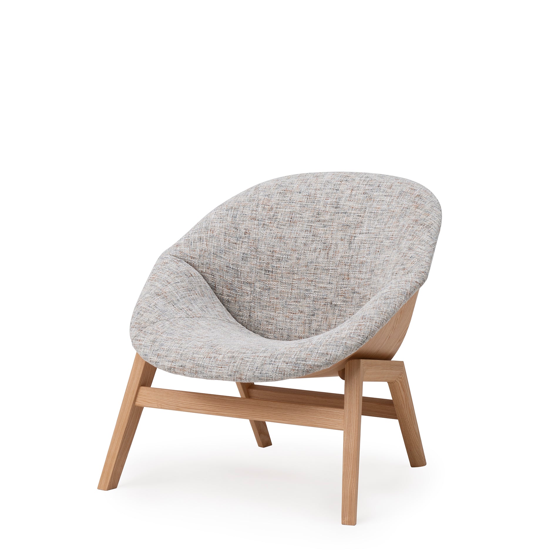 樹種・塗装：北海道タモ NF　張地：ルミエール LGY/F5