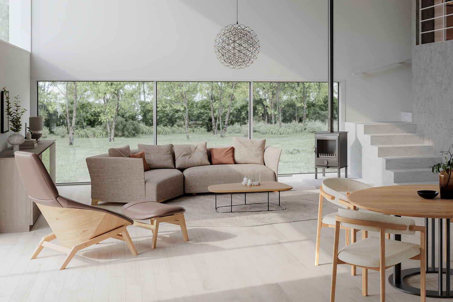 MOLA LUX リビング コーナーソファー