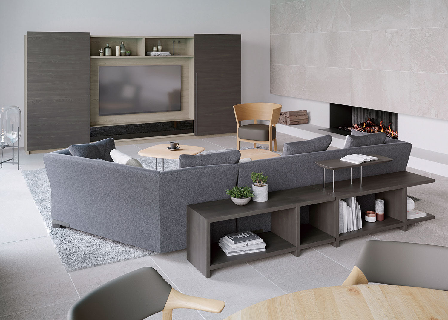 セレクトファニチャー A+ スライドドアキャビネット