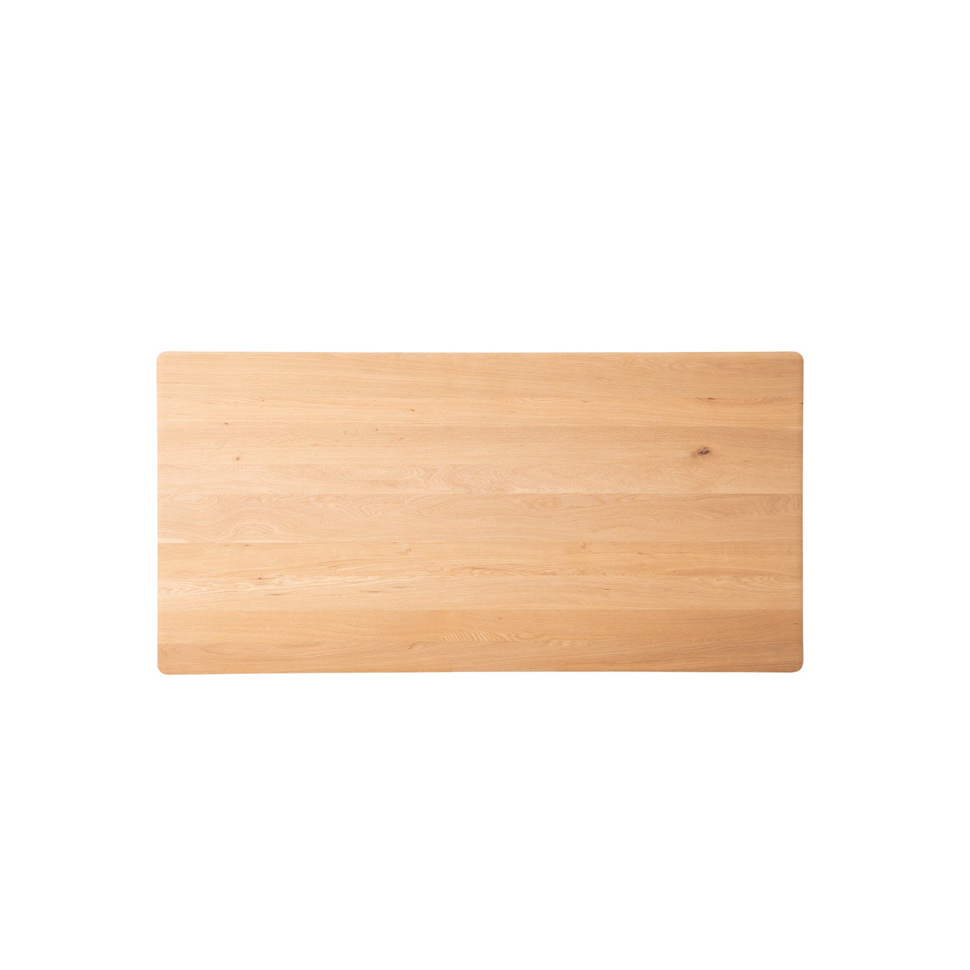 ソリッドテーブル 180×90　樹種・塗装：北海道ナラ WNF　脚：北海道ナラ GY