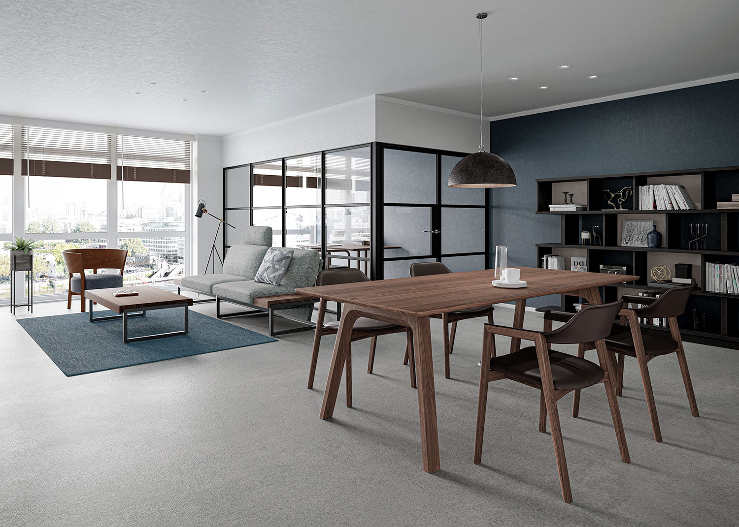 テン ダイニング(21) アームチェアーUB(座張)