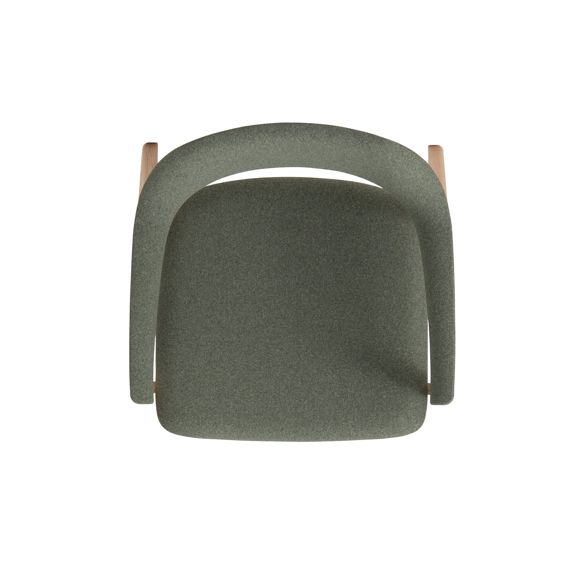 樹種・塗装：北海道タモ NF　張地：モス GN/F3