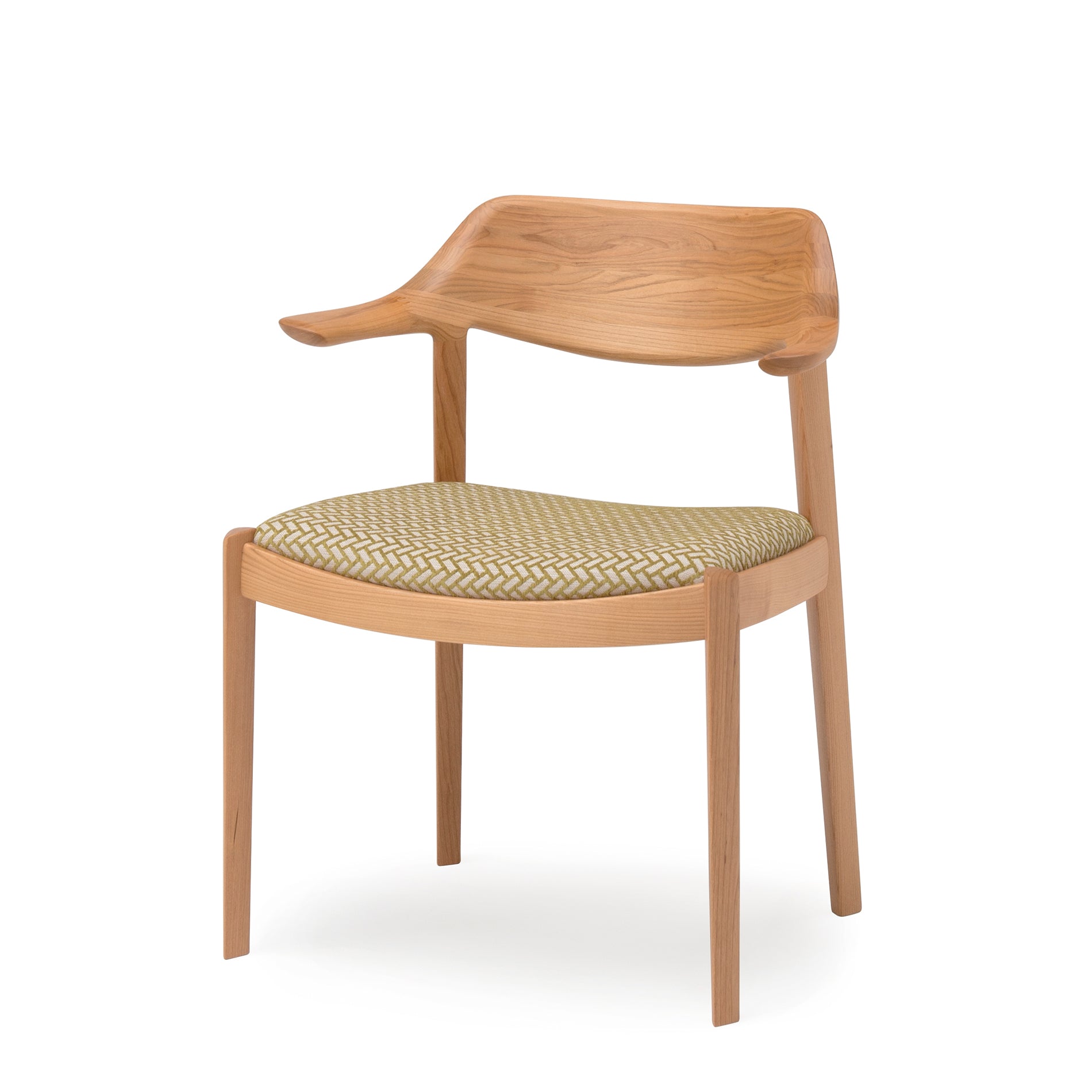 樹種・塗装：北海道サクラ NF　張地：カミラ GN/F5　※Hタイプ