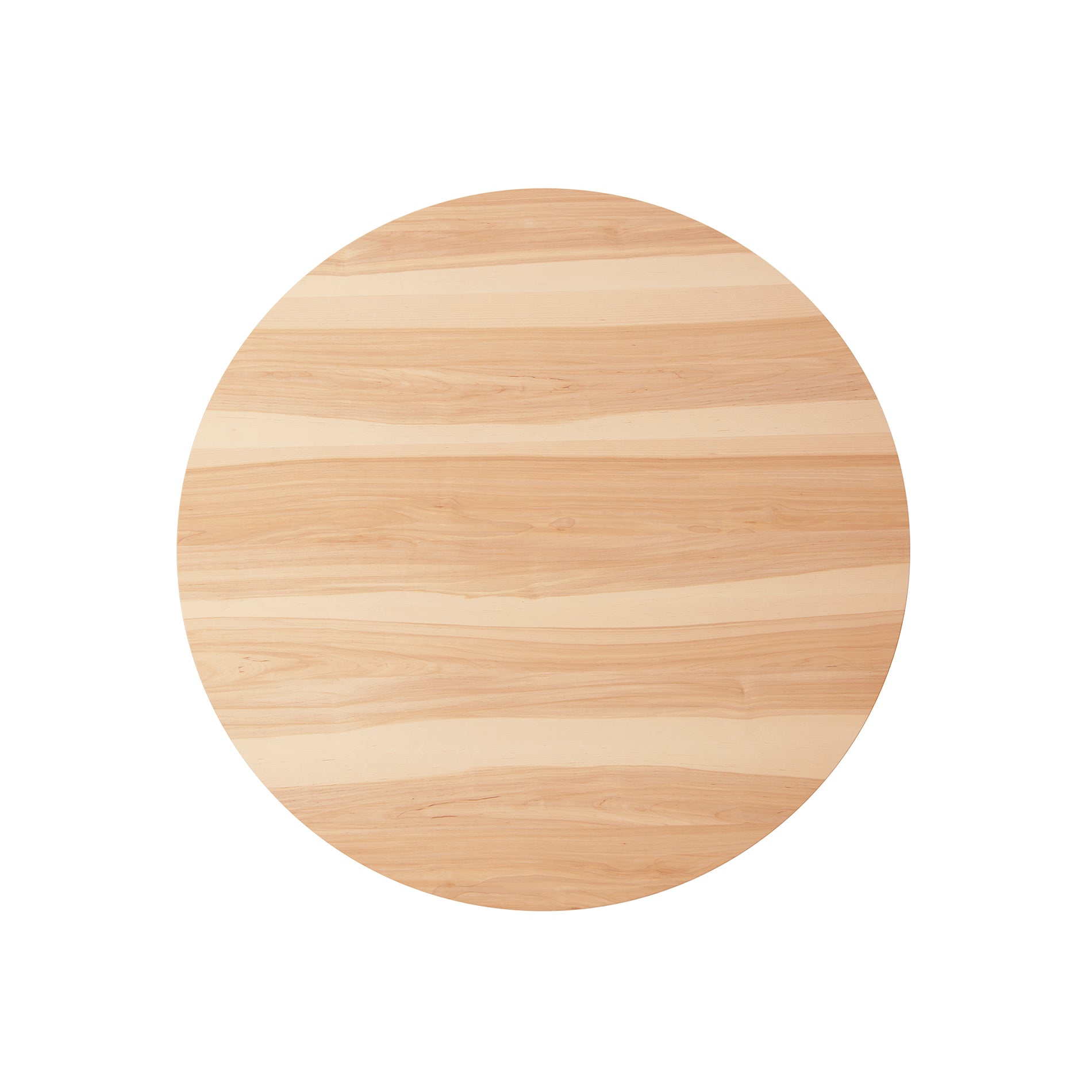 ラウンドテーブル φ120　樹種・塗装：北海道カバ NF